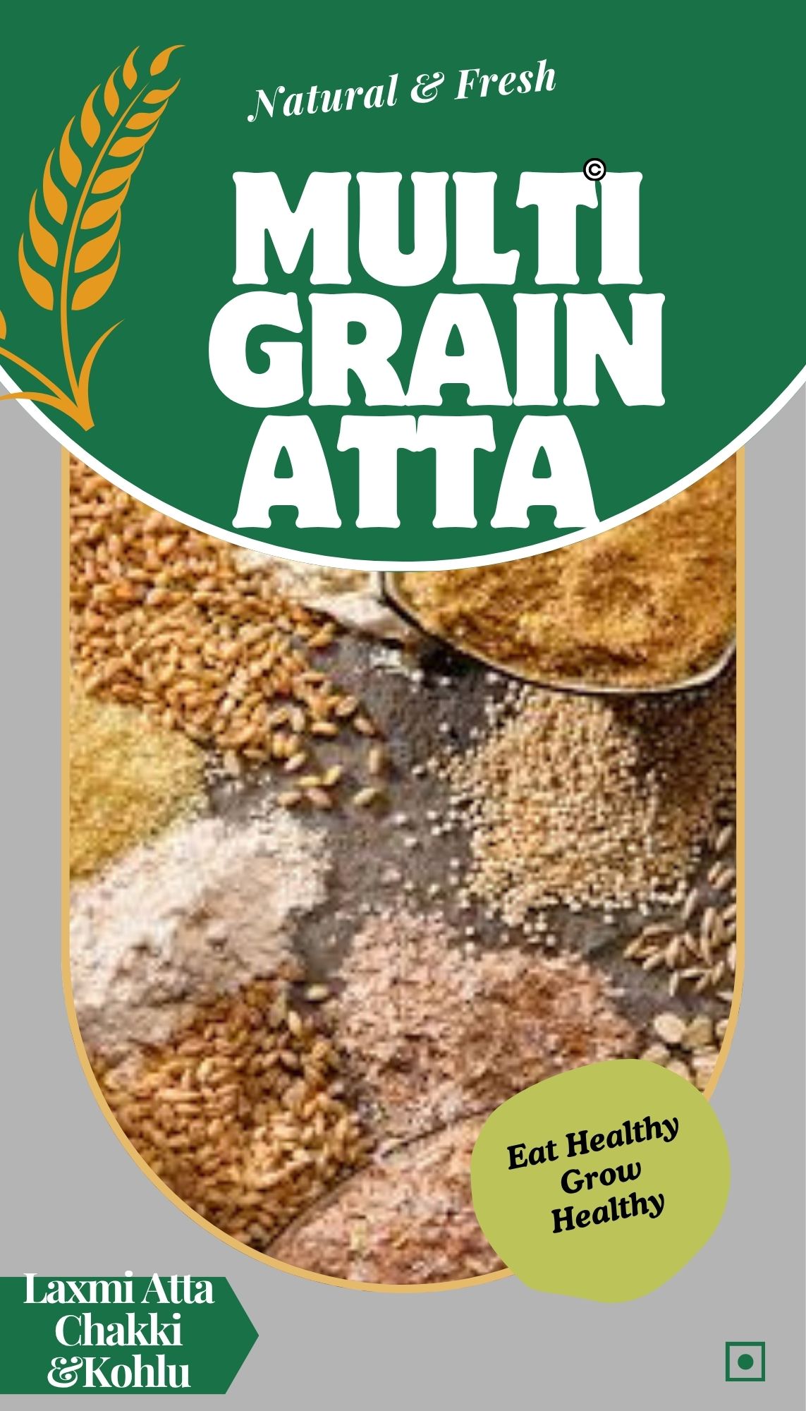 Multigrain Atta – 100% Natural, High-Fiber, and Heart-Healthy | Laxmi Atta Chakki, Jalandhar 1 Multigrain Atta – 100% Natural, High-Fiber, and Heart-Healthy | Laxmi Atta Chakki, Jalandhar